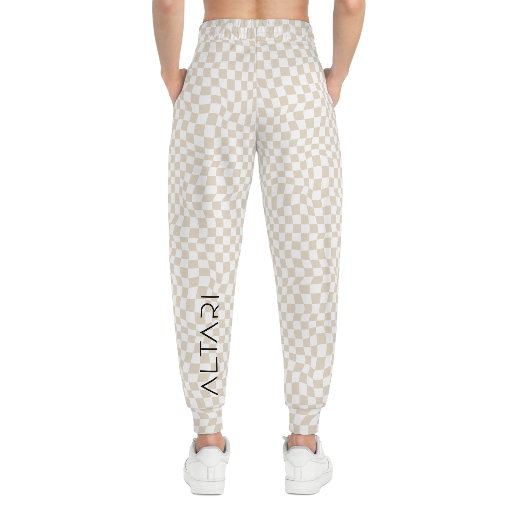 Athletic Checkerboard Joggers