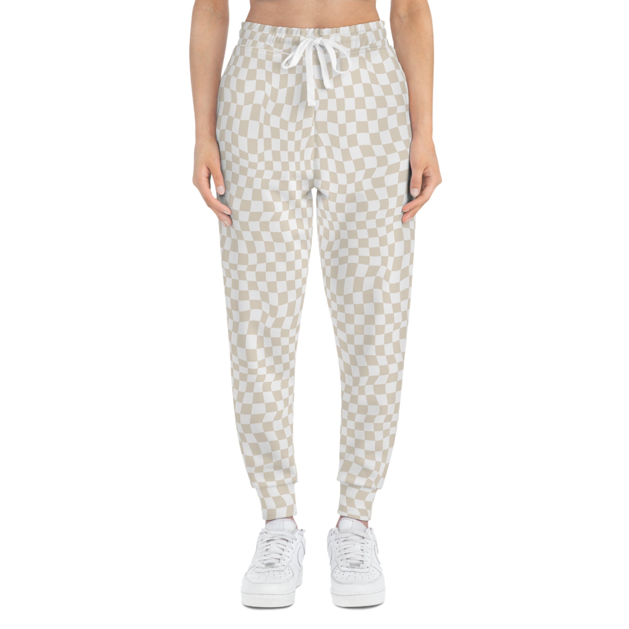 Athletic Checkerboard Joggers