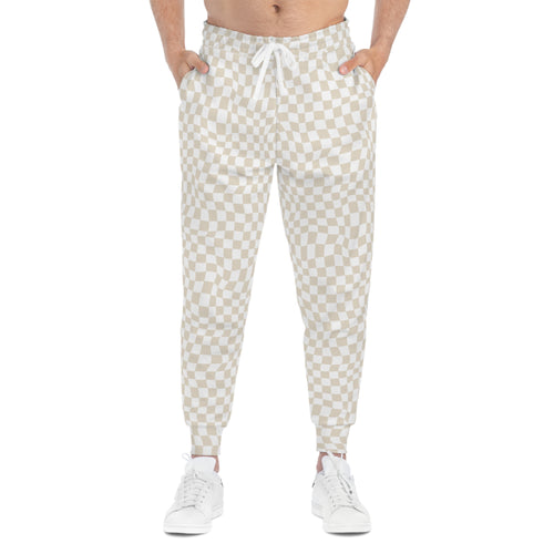 Athletic Checkerboard Joggers