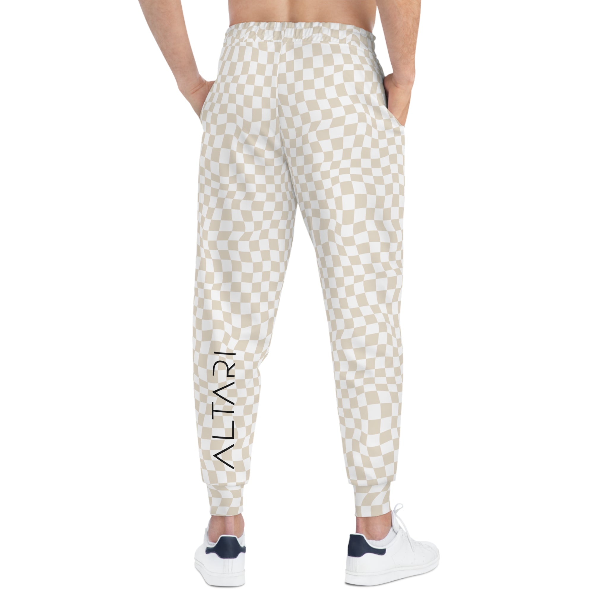 Athletic Checkerboard Joggers