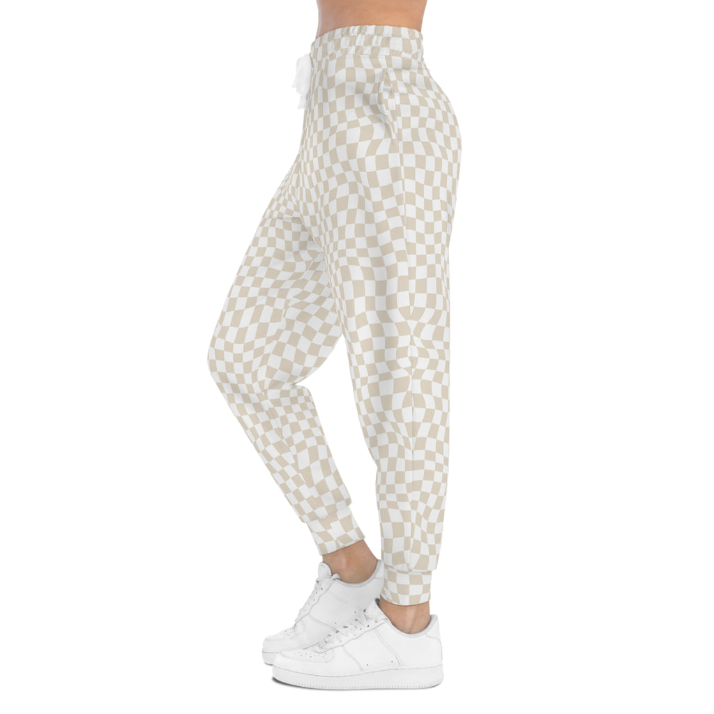 Athletic Checkerboard Joggers