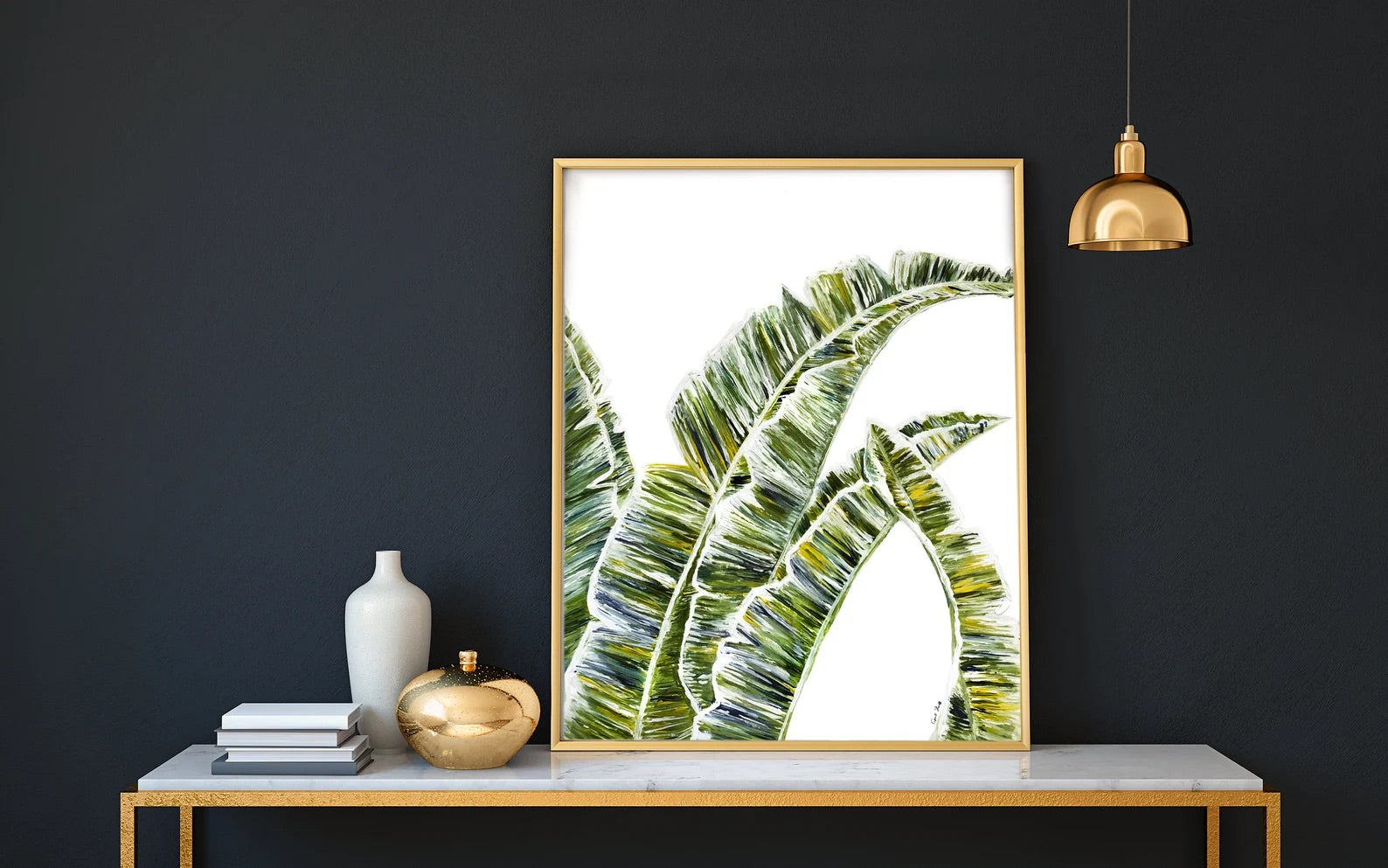 Palm Print | Original Acrylic Painting